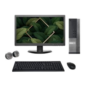 (Refurbished)Dell OptiPlex 19″ HD All-in-One Desktop Computer Set (Intel i5 3rd Gen| 16 GB RAM| 512 GB SSD| 19″ HD LED Monitor| Wireless KB & Mouse| Speakers| WiFi| Windows 10 Pro| MS Office)