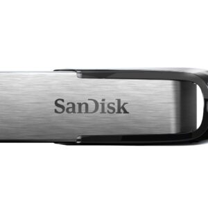 SanDisk Ultra Flair 128GB USB 3.0 Pen Drive, Silver Black