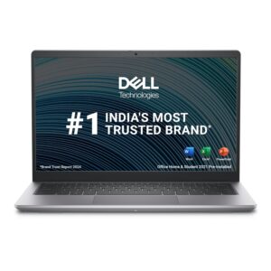 Dell 14 Laptop, Intel 13th Generation Core i5-1334U Processor, 8GB DDR5 & 512GB SSD, 14″(35.52cm) FHD+ AG NT 250nits, Win 11 + MSO’21 + 15 Month Mcafee Antivirus, Titan Grey, Thin & Light- 1.55kg