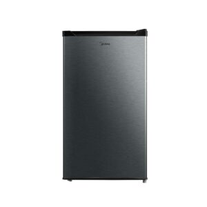 Midea 93 L Direct Cool Single Door Mini Refrigerator (Mdrd142Fgf03, Bright Crystal Gray, 2023 Model), 1 Star