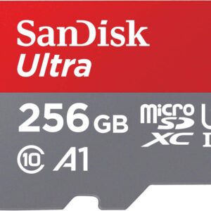 SanDisk Ultra 256GB microSDXC UHS-I, 150MB/s R, Memory Card, 10 Y Warranty, for Smartphones