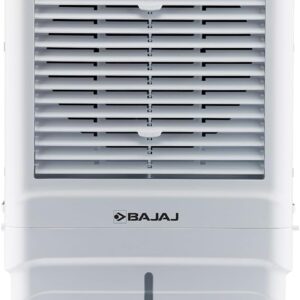 Bajaj DMH 90 Neo 90L Desert Air Cooler for home with DuraMarine Pump, 3-Yr Warranty, Hexacool & TurboFan Technology, Ice Chamber, 90-Feet Air Throw & 3-Speed Control, White Cooler for room