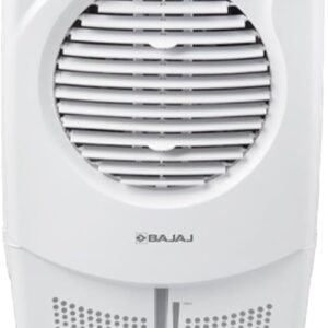 Bajaj PMH 25 DLX 24L Personal Air Cooler for home| DuraMarine Pump| 3-Yr Warranty| Anti-Bacterial Hexacool Master| TurboFan Technology| 3-Speed Control| Portable AC| White Cooler for Room