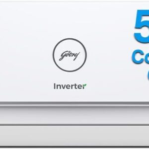 Godrej 1.5 Ton 3 Star, 5-in-1 Convertible Cooling, Inverter Split AC (Copper, Heavy-Duty Cooling at 52 Deg Celcius, 2023 Model, AC 1.5T EI 18TINV3R32 WWD, White)