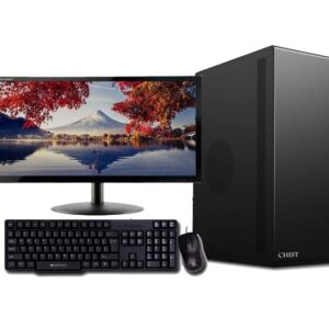 CHIST Core I5 Desktop Complete Computer System Full Setup for Home & Business(core I5 3470 Processor/ DDR3 8GB Ram/128GB M.2 SSD/500GB HDD/22 Monitor/Keyboard Mouse/Windows 10/ WiFi)