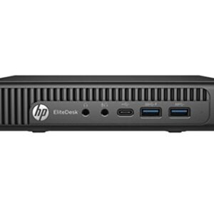 (Refurbished) HP EliteDesk 800 G2 Mini PC (Intel Core i5 6th gen, 8 GB DDR4 RAM, 512 GB SSD, Windows 11, WiFi, MS Office|Intel HD Graphics|USB, Ethernet,DP), Black