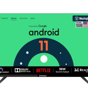 Westinghouse 100 cm (40 inches) W2 Series Full HD Certified Android LED TV WH40FX51 (Black)