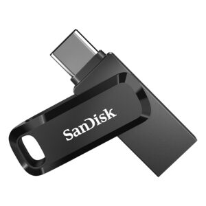 SanDisk Ultra Dual Drive Go usb3.0 Type C Pendrive for Mobile (Black, 64 GB, 5Y – SDDDC3-064G-I35)