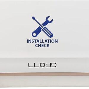 Lloyd 2.0 Ton 5 Star Inverter Split AC (5 in 1 Convertible, Copper, Anti-Viral + PM 2.5 Filter, 2023 Model, White with Golden Deco Strip, GLS24I5FWGEV)