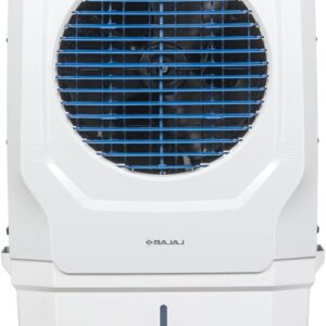 Bajaj Shield Series Arteon 55 Litre Personal Air Cooler for Home| DuraTuff PRO Motor | DuraMarine PRO Pump | 3-Yr Warranty | Inverter Compatibility | Anti-Bacterial Hexacool Master| White