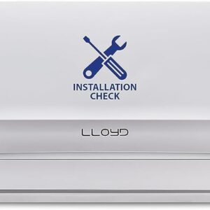 Lloyd 1.0 Ton 3 Star Inverter Split AC (5 in 1 Convertible, Anti Corrosion Coating, Copper, Anti-Viral + PM 2.5 Filter, 2024 Model, White with Chrome Deco Strip, GLS12I3FOSEV)