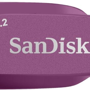 SanDisk Ultra Shift USB Flash Drive 64GB, USB 3.2 Gen 1, Cattleya Orchid Colour