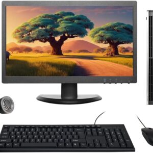 (Refurbished) HP Compaq 19" HD All-in-One Desktop Computer Set (Intel i5 3rd Gen Processor| 16 GB RAM| 500 GB HDD| 19" HD LED Monitor| KB & Mouse| Speakers| WiFi| Windows 10 Pro| MS Office)