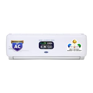 Carrier 1.5 Ton 3 Star AI Flexicool Inverter Split AC (Copper, Convertible 6-in-1 Cooling,High Density Filter, Auto Cleanser, 2024 Model,ESTER NEO Exi+, CAI18ER3R34F0,White)