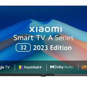 MI 80 cm (32 inches) A Series HD Ready Smart Google TV L32M8-5AIN (Black)