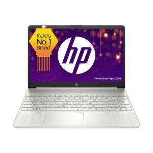 HP Laptop 15s, AMD Ryzen 3 5300U, 15.6-inch (39.6 cm), FHD, 8GB DDR4, 512GB SSD, AMD Radeon graphics, Thin & light, Dual speakers (Win 11, MSO 2021, Silver, 1.69 kg), eq2212AU