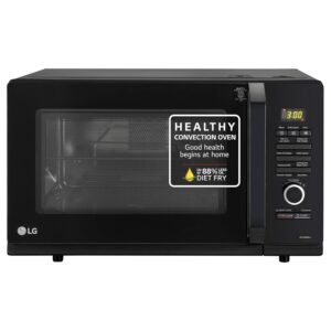 LG 32 L Convection Healthy Microwave Oven (MC3286BLU, Black, Diet Fry & Motorized Rotisserie)