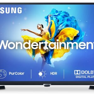 Samsung 80 cm (32 Inches) Wondertainment Series HD Ready LED Smart TV UA32T4340BKXXL (Glossy Black)