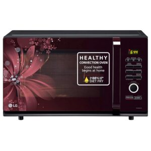 LG 32 L Convection Microwave Oven (MC3286BRUM, Black, 360° Motorised Rotisserie & Diet Fry)