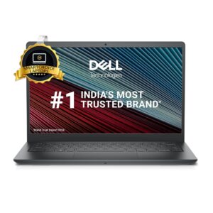 Dell [Smartchoice 14 Thin & Light Laptop, Intel 12th Gen Core i5-1235U/8GB/512GB SSD/14.0″ (35.56cm) FHD/Intel UHD Graphics/Spill-Resistant Keyboard/Windows 11 + MSO’21/Black/15 Month McAfee, 1.48kg